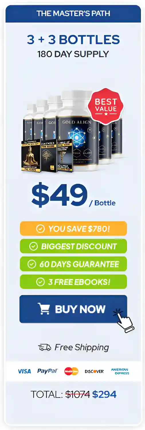 Gold Align 6 bottle pricing